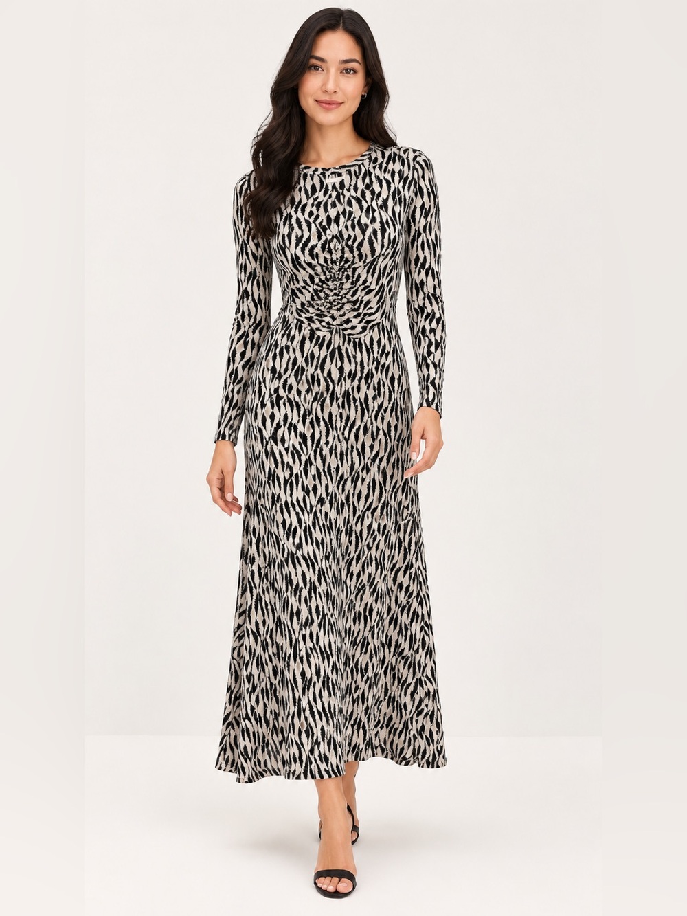 NWT Ulla Johnson

Naia long sleeve Ruched Dress